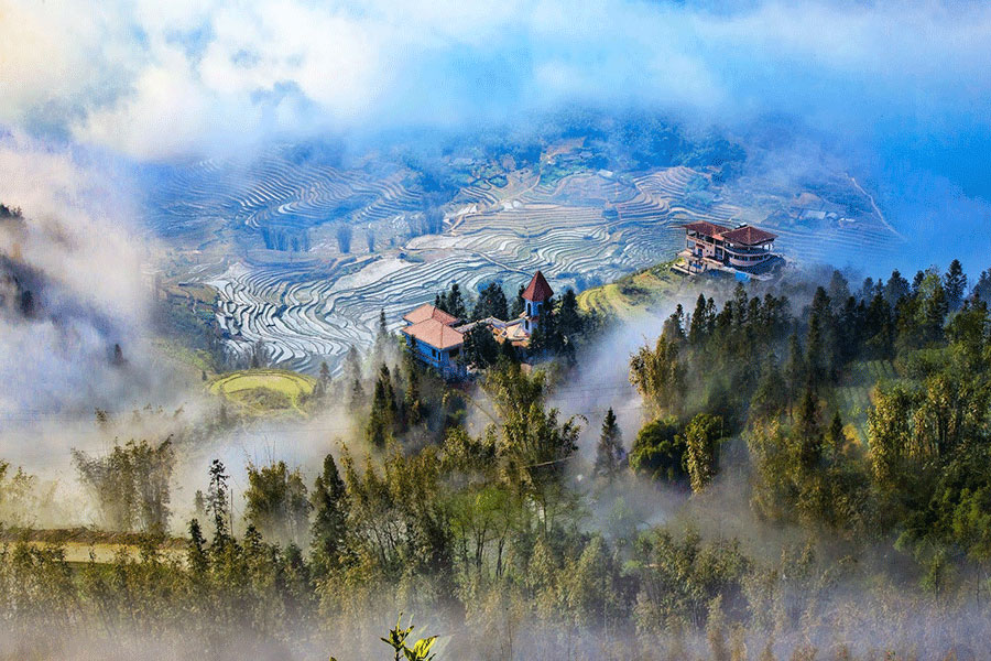 Sapa 3 Day Tour Bac Ha Market, Cycling, Hiking